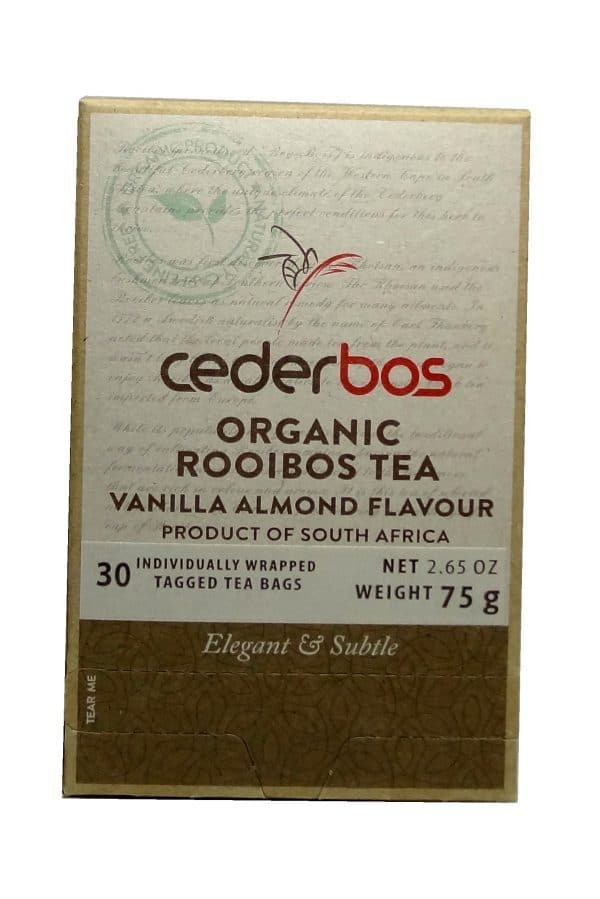 75g Cederbos Rooibos Vanilla Almond